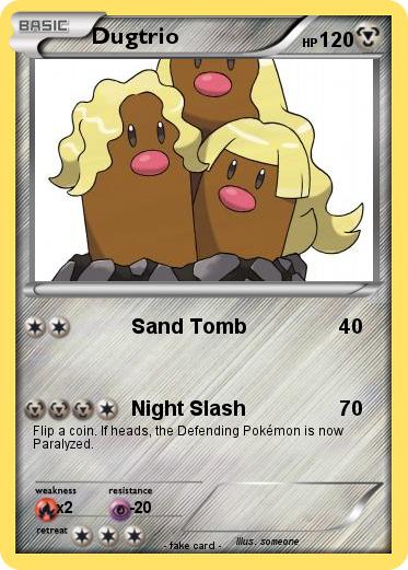 Pokemon Dugtrio