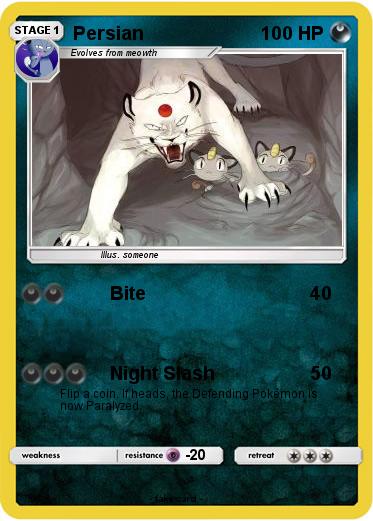 Pokemon Persian