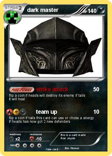 Pokemon dark master