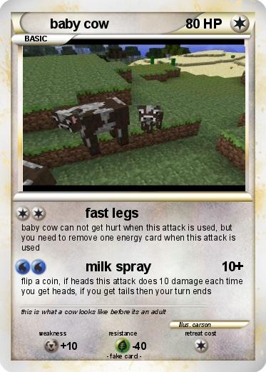 Pokemon baby cow