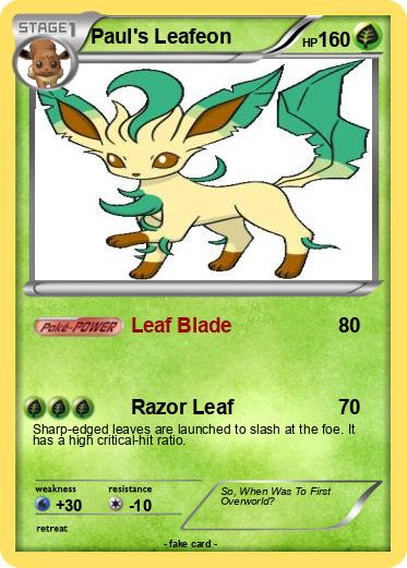 Pokemon Paul's Leafeon