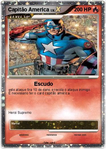 Pokemon Capitão America