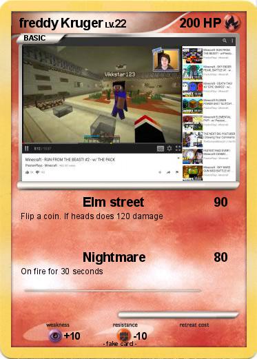 Pokemon freddy Kruger