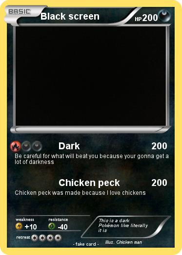 Pokemon Black screen