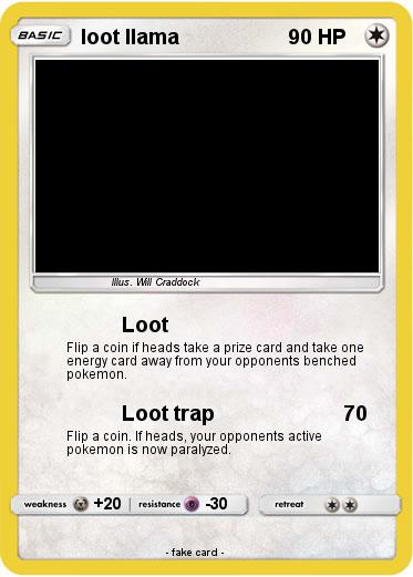 Pokemon loot llama