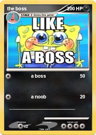 Pokemon the boss
