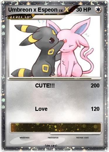 Pokemon Umbreon x Espeon