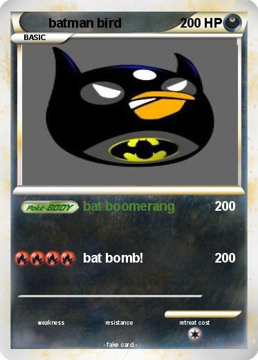 Pokemon batman bird