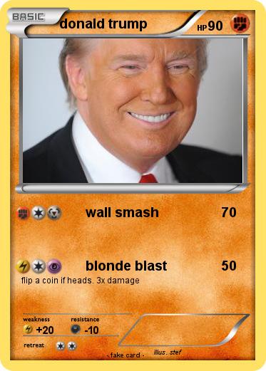 Pokemon donald trump