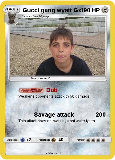 Pokemon Gucci gang wyatt Gx