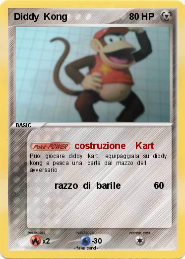 Pokemon Diddy  Kong