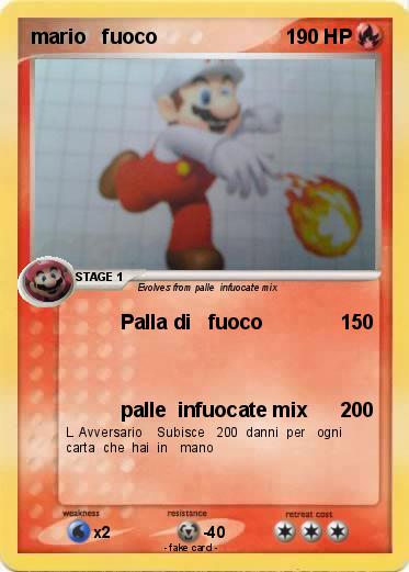 Pokemon mario   fuoco