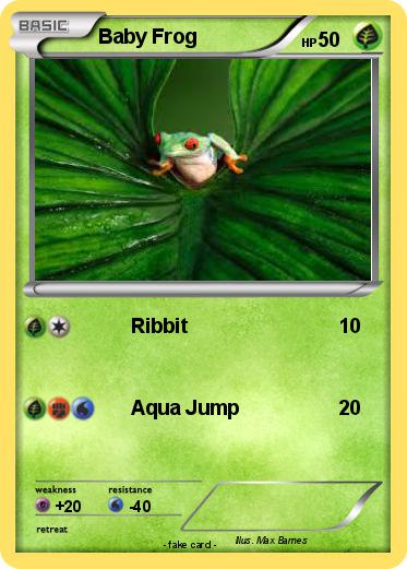 Pokemon Baby Frog