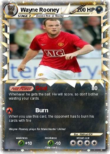 Pokemon Wayne Rooney