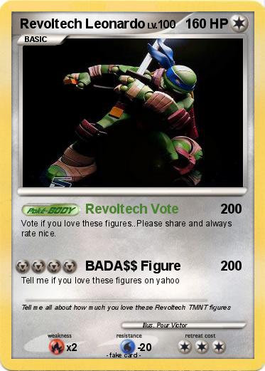 Pokemon Revoltech Leonardo