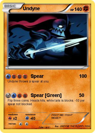 Pokemon Undyne