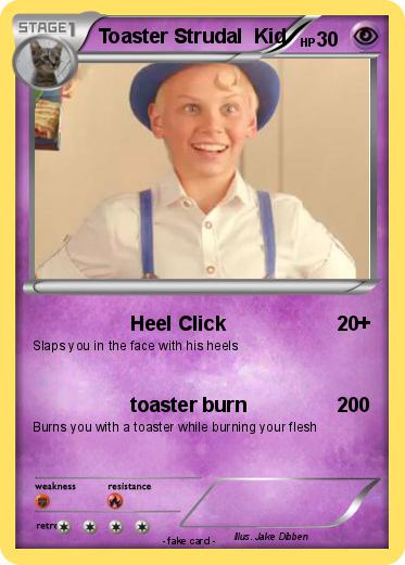 Pokemon Toaster Strudal  Kid