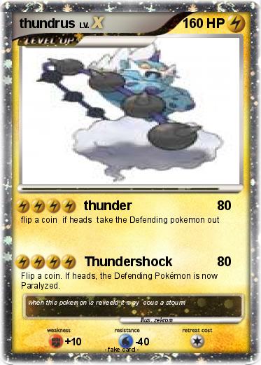 Pokemon thundrus