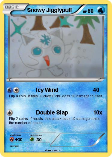 Pokemon Snowy Jigglypuff