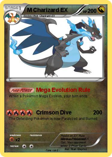 Pokemon M Charizard EX