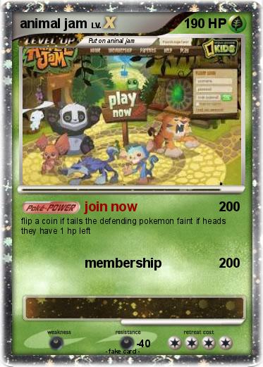 Pokemon animal jam
