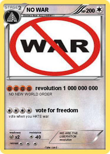 Pokemon NO WAR