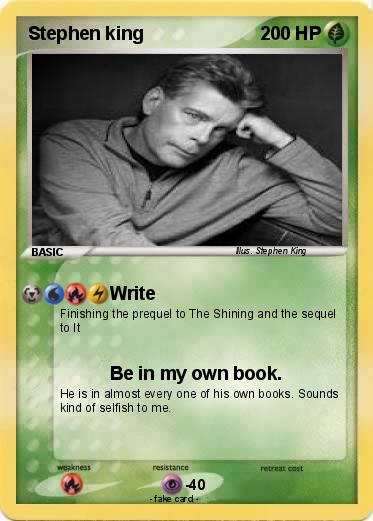 Pokemon Stephen king