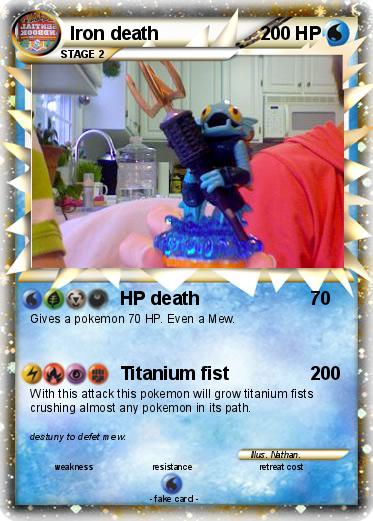 Pokemon Iron death