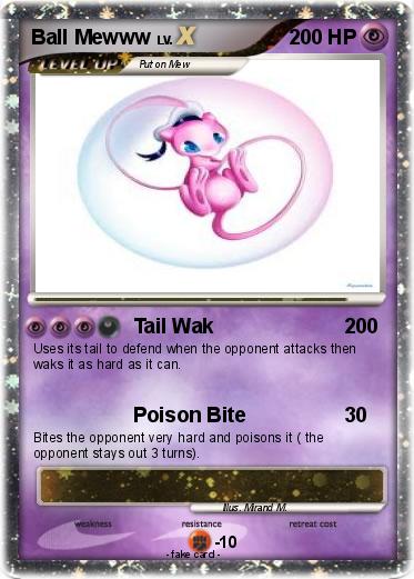 Pokemon Ball Mewww