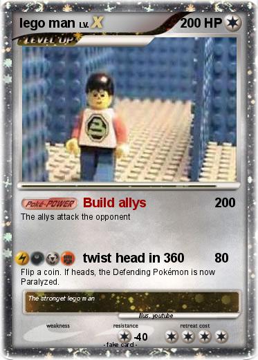 Pokemon lego man