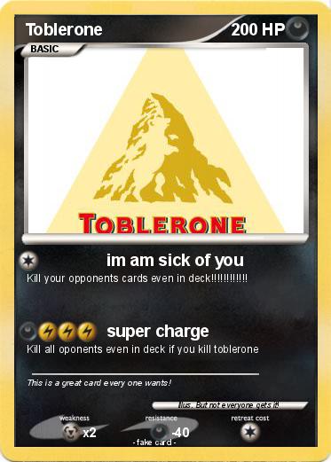 Pokemon Toblerone