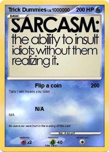 Pokemon Trick Dummies