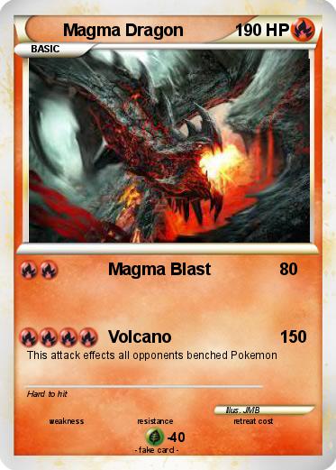 Pokemon Magma Dragon