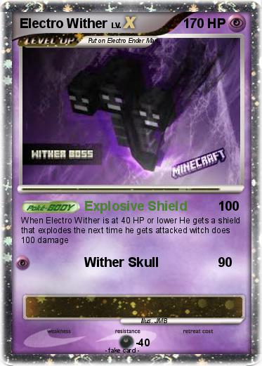 Pokemon Electro Wither