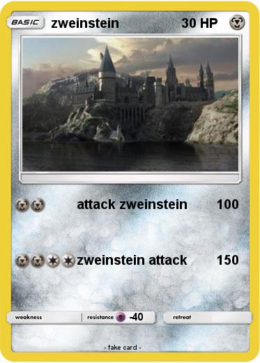 Pokemon zweinstein