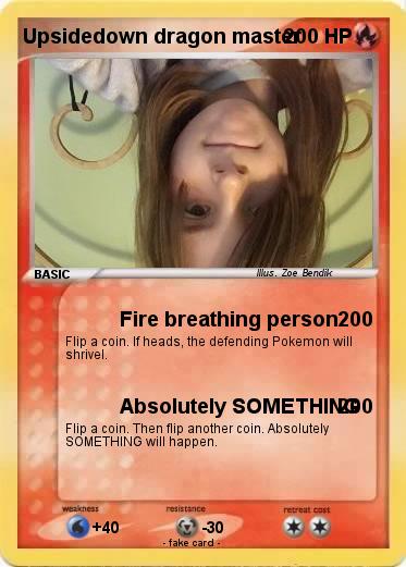 Pokemon Upsidedown dragon master