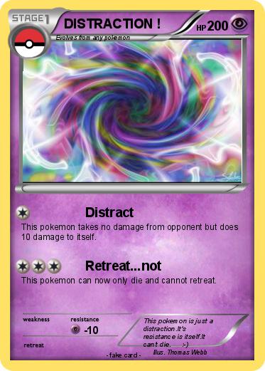 Pokemon DISTRACTION !