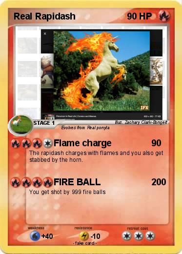 Pokemon Real Rapidash