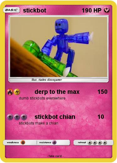 Pokemon stickbot