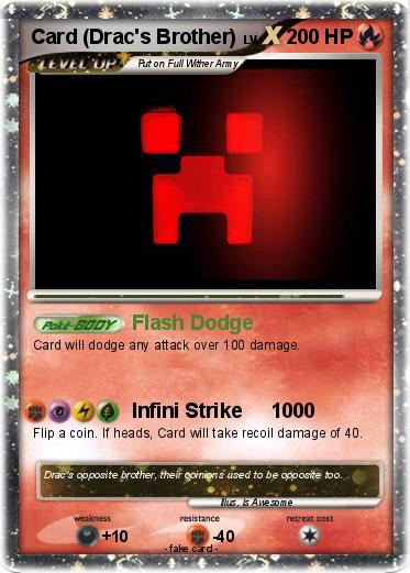 Pokemon Card (Drac's Brother)