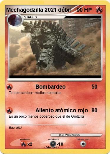 Pokemon Mechagodzilla 2021 débil