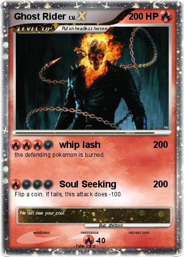 Pokemon Ghost Rider