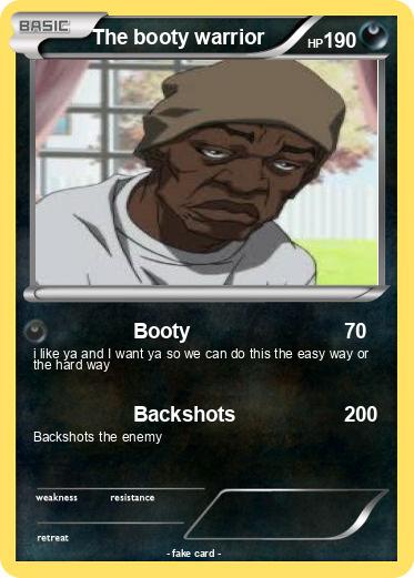 Pokemon The booty warrior