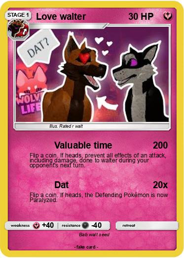 Pokemon Love walter