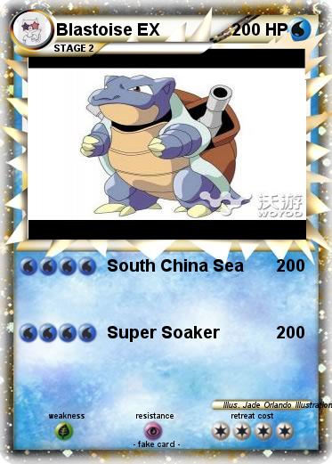 Pokemon Blastoise EX