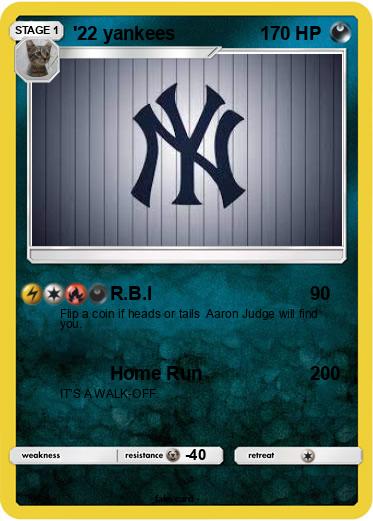 Pokemon '22 yankees