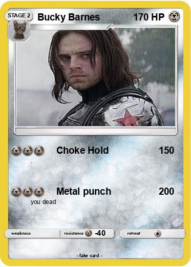 Pokemon Bucky Barnes