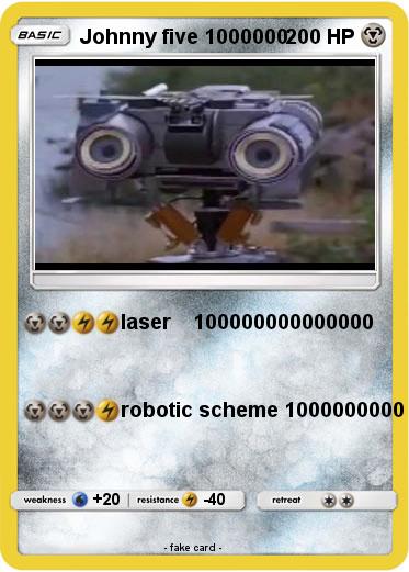 Pokemon Johnny five 1000000