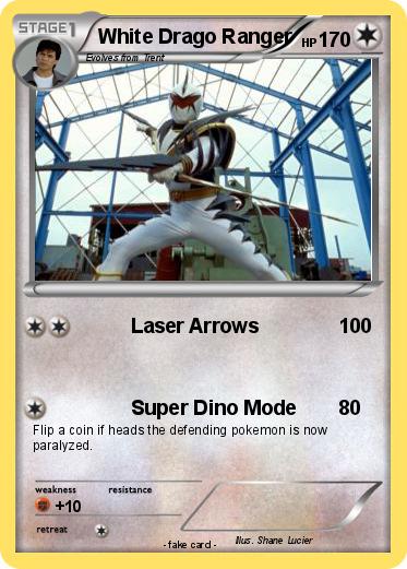 Pokemon White Drago Ranger