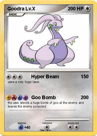 Pokemon Goodra Lv.X